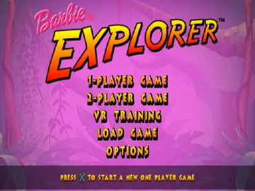 Barbie - Explorer (US) screen shot title